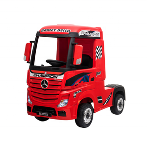 Nuova Auto Elettrica per Bambini <span class=keywords><strong>Mercedes</strong></span>-<span class=keywords><strong>Benz</strong></span> Actros, <span class=keywords><strong>Giocattolo</strong></span> Cavalcabile con Licenza Ufficiale - Product Image 1