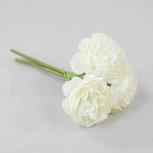 Ramo de Flores Artificiales Mixtas al por Mayor, Realistas, de Seda, Peonía, Gerbera, <span class=keywords><strong>Blancas</strong></span>, Rosas, Amarillas, Hechas a Mano, Duraderas, para el Día de San Valentín - Product Image 3