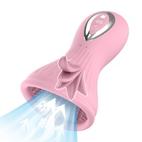 Erwachsenenprodukt Saugendes Brustmassagegerät Weibliches Brustvergrößerungsgerät Silikon Weiblicher Masturbationsbecher Nippel-Vibrator