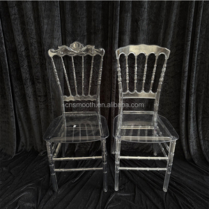 Sedia Trasparente Impilabile SMOOTH, Best Seller, Sedia Chiavari Smontabile in Acrilico per Matrimoni, Hotel, Banchetti ed Eventi - Product Image 4