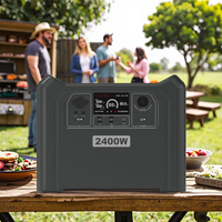 Generador Solar Portatil High-quality 120V 2300W 2400W <strong>Portable</strong> <strong>Best</strong> <strong>Power</strong> Bank Station for Camping Bulk <strong>Supply</strong>