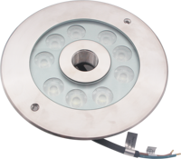 LED-Unterwasserbrunnenleuchte IP68 316 Edelstahl DC24V RGB Fernbedienung Wasserdichte Teichbeleuchtung für Pooldekoration