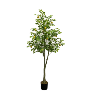 <span class=keywords><strong>Limonero</strong></span> artificial <span class=keywords><strong>gigante</strong></span> de 180cm-Planta frutal artificial Premium para sala de estar interior Grand Decor - Product Image 2