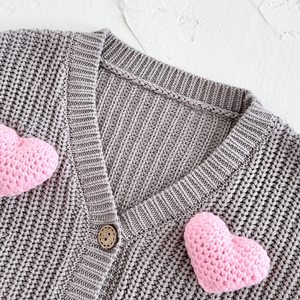 Bébé filles automne hiver à manches longues 100% coton pull respirant <span class=keywords><strong>Cardigan</strong></span> veste nouveau-né amour doux - Product Image 5