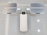 Boîte de rangement de luxe pour Lexus LX570/LX600 et Lincoln Navigator avec table pliante double et console centrale VIP