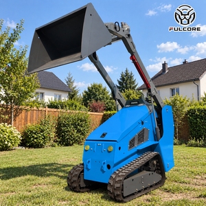 Livraison Gratuite – Mini-chargeuse compacte Fulcore 45 l/min à haut débit hydraulique pour petits chantiers – Modèle FC-300T - Product Image 4
