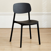 Chaise de salle à manger à bas prix, chaise de jardin en PP, chaise de restaurant, chaises empilables en plastique