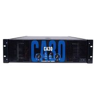 Amplificateur de puissance métallique XIY CA30 2x1000W avec le meilleur prix, connectivité XLR, impédance 8/4 Ohm, compatible son surround