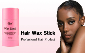 Non Greasy White Residue <strong>Hair</strong> <strong>Stick</strong> <strong>Wax</strong> Custom <strong>Hair</strong> Styling <strong>Wax</strong> <strong>Stick</strong> <strong>for</strong> Wigs Private Label - Product Image 2
