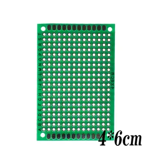9x15 8x12 7x9 6x8 5x7 4x6 3x7 2x8 cm çift yan prototip Diy evrensel baskılı devre PCB kartı Protoboard