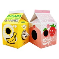Boîte de grotte de chat pliable en carton ondulé B2B 500 unités quantité minimale de commande