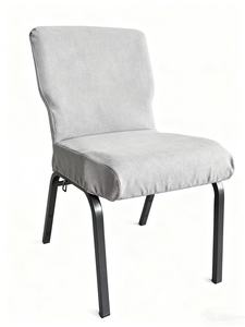 Nueva Funda de Silla Portátil Desmontable para Mobiliario de Teatro, Diseño Moderno de Tela con Opciones de Color para Uso en Iglesias y Escuelas - Product Image 2