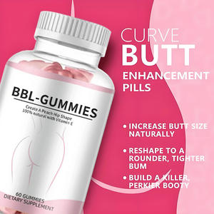 Private Label Frauen Bbl Gesäß Verbesserung Hüft vergrößerung Big Butt Gummies Bbl Gummies Hintern und Hüften - Product Image 5