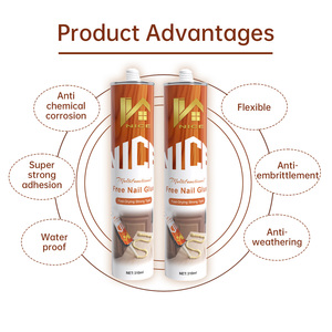 Adhesivo Líquido <span class=keywords><strong>de</strong></span> Alta Adherencia para Paneles <span class=keywords><strong>de</strong></span> Pared |   Pegamento <span class=keywords><strong>de</strong></span> Construcción <span class=keywords><strong>de</strong></span> Alta Resistencia para MDF, PVC, Madera, Piedra y Azulejos - Product Image 3
