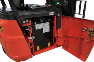 מלגזות חשמליות חדשות בעלות שלוש נקודות עיגון עם כושר נשיאה של 1.6 טון וטווח הרמה של 3 מטר עבור מחסני קמעונאות ומסעדות - Product Image 5