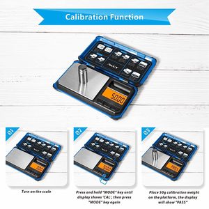 अनुकूलित मिनी डिजिटल गहने वजन पैमाने 0.01g सटीकता एब्स प्लास्टिक स्टेनलेस स्टील बैटरी घर के लिए संचालित - Product Image 1