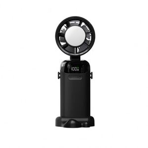 Ventilador Portátil de Mano con Refrigeración por Semiconductor, Compresa Fría, Alta Velocidad, Pantalla Digital USB, Plegable, Mini Ventilador para Exteriores - Product Image 1