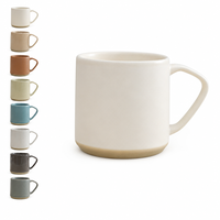 Mug à café en céramique avec logo personnalisé, finition mate, tasse cylindrique, vaisselle OEM pour boutique, café, vente au détail