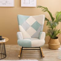 Fauteuil inclinable confortable épaissi en bois pingouin chaise berçante salon chambre balcon maison loisirs paresseux canapé Style pour simple