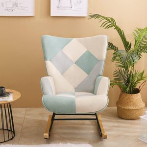 Fauteuil inclinable confortable épaissi en bois pingouin chaise berçante salon chambre balcon maison loisirs paresseux canapé Style pour simple - Product Image 6