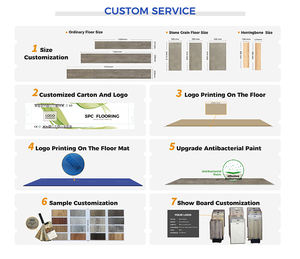 Losetas de Vinilo para Piso, Sistema de Clic, Precio de Fábrica, Tablas de Madera de Vinilo Plástico, Suelos SPC de Lujo, Policloruro de Vinilo Moderno para Interiores con Protección UV - Product Image 4