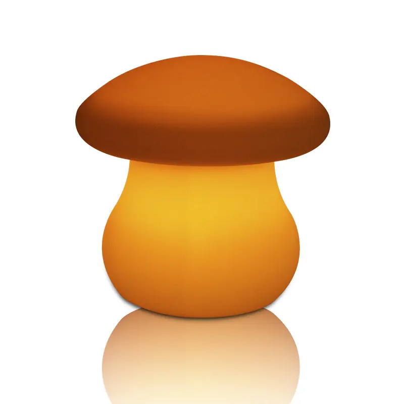 Прикроватная лампа с изменением цвета RGB, ночник с грибом, настольная лампа, Детская лампа