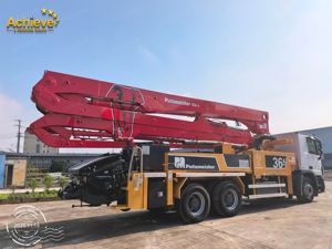 ปั๊มคอนกรีต Putzmeister คุณภาพสูง รุ่นปรับสภาพใหม่ ขายดีที่สุด ขนาด 36 เมตร พร้อมส่ง รถบรรทุก Mercedes Benz รุ่น M36-4Z - Product Image 2