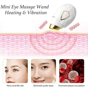 Cuidado de los Ojos, Eliminación de Ojeras, Antienvejecimiento, Eliminador de Arrugas, Calentamiento por Vibración, Cuidado Facial, Mini Masajeador de Ojos - Product Image 4