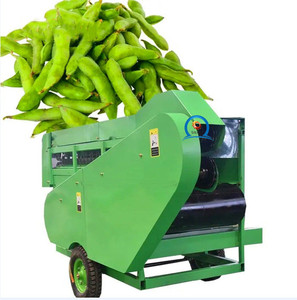 Machine de cueillette d'edamame en promotion / Machine de cueillette de gousses de soja vertes haute capacité / Récolteuse de pois - Product Image 2