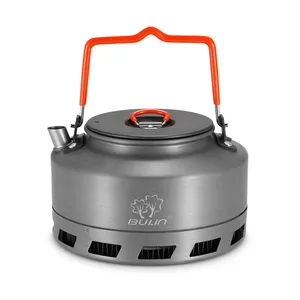 1.1L/1.6L lega di alluminio ultraleggero portatile a calore rapido all'aperto teiera viaggio Picnic cottura campeggio bollitore