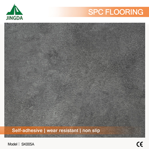 Suelo SPC Clicklock de 3.5mm, Color Gris Cemento Oscuro, Material Compuesto de Piedra y Plástico, Núcleo Rígido, Impermeable, Diseño Moderno para Supermercados y Centros Comerciales - Product Image 1