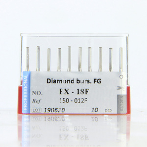 150-012F (EX-18F) Kết Thúc Cắt Hình Dạng Grit Tốt 1.6 Mm FG Nha Khoa Kim Cương <span class=keywords><strong>Burs</strong></span> - Product Image 2