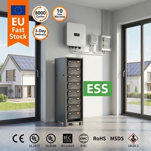 LITHTECH, la dernière batterie solaire au lithium-ion 48V 51.2V 5Kwh 10Kwh 15Kwh 200Ah Lifepo4, prend en charge le raccordement en parallèle - Product Image 1