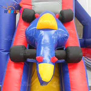 WINSUN Outdoor <b>Adults</b> & Kids Inflatable Castle Combo with <b>Trampoline</b>-CE Certified Fireproof Lead-free Easy Setup - Product Image 5