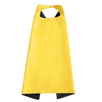 Haute qualité Offres Spéciales en gros respirant uni solide Double couche dessin animé personnalisé super-héros Cape et masque