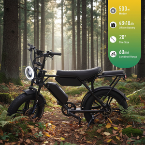 Vélo de route en carbone WindChaser, batterie au lithium 48V13/15Ah, moteur sans balais 500W, freins à disque avant/arrière 7 vitesses, vélo électrique - Product Image 1