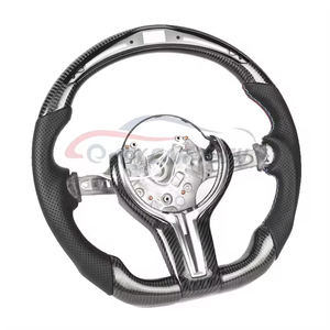 Volante M Performance in Pelle Completa con Inserti in Pelle Scamosciata per <span class=keywords><strong>BMW</strong></span> E46 M3 E82 335i E60 <span class=keywords><strong>BMW</strong></span> E39 M5 F32 335i - Product Image 2