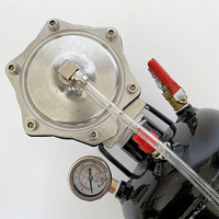 Dispositif de soufflage de pneus sous vide pour petite voiture outils de véhicule gonfleur pompe de surpression réservoir d'air pneu gonflage instantané 3 gallons