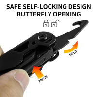 OEM 16 en 1, pince multifonction tactique portable de haute qualité pour l'extérieur, pince combinée, pince multifonction pliable pour le camping