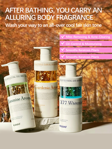 Gel <span class=keywords><strong>Douche</strong></span> Éclaircissant VOJO en Gros 377 avec Niacinamide, Parfum Longue Durée, Hydratant et Éclaircissant pour le Corps - Product Image 6