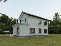 Villa moderne de luxe en acier léger, construction préfabriquée à assemblage rapide pour hôtels, complexes hôteliers et usage résidentiel