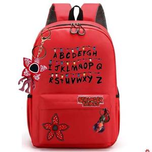 Nuevas mochilas unisex <span class=keywords><strong>de</strong></span> <span class=keywords><strong>Stranger</strong></span> <span class=keywords><strong>Things</strong></span> para hombres y mujeres, bolso <span class=keywords><strong>de</strong></span> hombro, venta al por mayor - Product Image 2