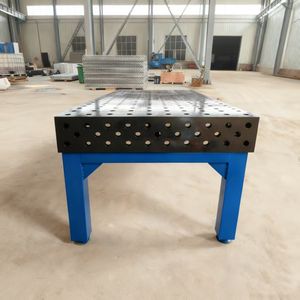 طاولة نتريدد بمقاييس قياس وملحقات منضدة لحام لحام طاولة لحام لحام من الحديد الصلب - Product Image 1