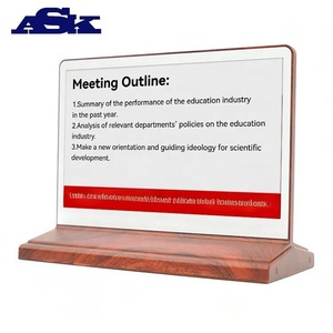 Wireless Double-Sided 3 Color Double Sided Smart Electronic Sign Labels Epaper Table Name Cards - Product Image 2