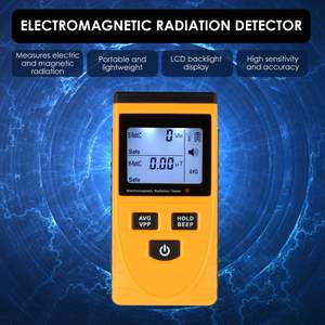 Hot Sale Multifield LCD Dosimeter Electromagnetic Radiation High Sensitivity Easy Carry Digital EMF Tester Computer Fan Printer - Product Image 5