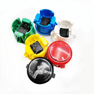 Cho <span class=keywords><strong>Arcade</strong></span> Trò Chơi Giao Diện Điều Khiển Bộ Dụng Cụ 30Mm <span class=keywords><strong>Arcade</strong></span> Trò Chơi Nút Bl Loại Thẻ Push Button Chuyển Đổi Nút - Product Image 3