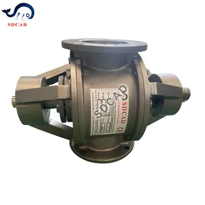 Válvula rotativa de bloqueio de ar para máquina de alimentação de sólidos a granel DN150 2L marca SDCAD