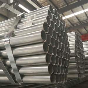 Hot DIP Galvanizado Soldado/Sin Costura Q235/Q245/Stk400/Stk500 Material Acero Cuadrado/Tubo de andamio redondo - Product Image 2