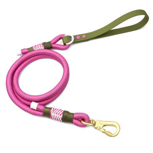 Correa de Perro de Lujo Personalizada, Resistente y Sólida, Cuerda de Nailon Personalizada, Correa Duradera para Mascotas con Mango Suave de PVC - Product Image 3