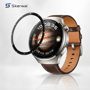 Película Protectora 3D Curva de Cobertura Total con Bisel, Compatible con <span class=keywords><strong>Huawei</strong></span> <span class=keywords><strong>Watch</strong></span> 4 Pro, Protector de Pantalla de Hidrogel - Product Image 1